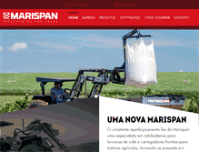 Tablet Screenshot of marispan.com.br